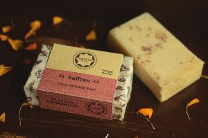 Saffron Cold Process Handmade Soap Bar