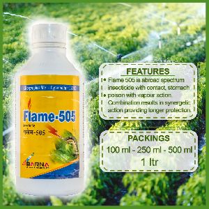 Flame 505 Chlorpyriphos 50 + Cypermethrin 5 EC