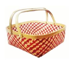 Bamboo Kaya Basket with handle