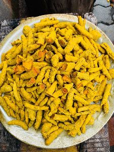 Raw Turmeric Finger, Color : Yellow