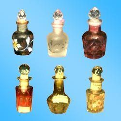Transparent Fancy Glass Bottles