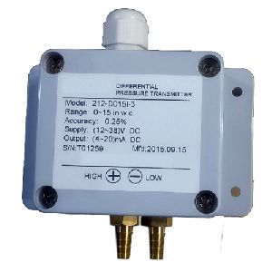 Low Range Differential Pressure Transmitter with Brass Connector