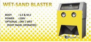 Sandblaster Polishing Machine