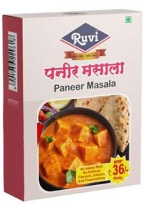 Ruvi Food Paneer Masala Powder, Packaging Size : 100 G