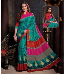 Semi Tussar Silk Saree