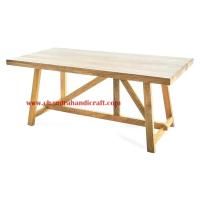 Wooden Garden Table, Pattern : Plain