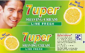 7uper lime shaving cream
