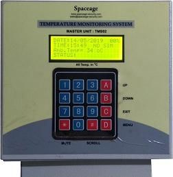 Temperature Monitoring System up to 128Racks/Locations