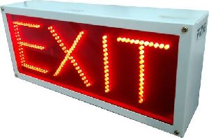 LED Exit Sign Board