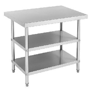 Stainless Steel Three Layer Table