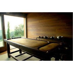 Ayurveda wooden massage table