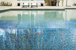 Pool Glass Mosaic Tiles