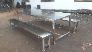 Stainless Steel Dining Table