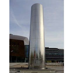stainless steel pillar cladding