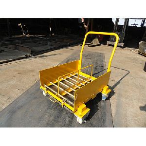 Mild Steel Battery Changing Trolley