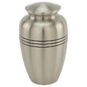 Classic 3 Line Pewter Urn