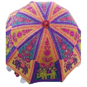 Embroidery Garden Umbrella