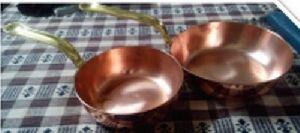 Copper Plain Frying Pan