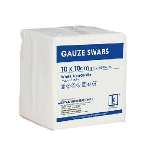 White Gauze Swab
