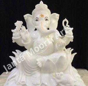 Jaipur Marble Ganesh Statue