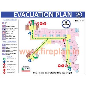 Escape Route Plan Map