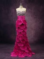Pink Color Ladies Gowns