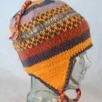 Checked Earflap Winter Cap 20-25cm Event Wear