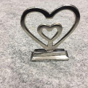 Double Heart Card Holder