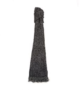 Black & Grey Merino Wool Scarves