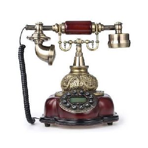 Antique Candlestick Landline Telephone, 1900s Working Telephone, Nautical  Brass Telephone for Office Decor, Western Telephone Christmas Gift :  u/Indobright