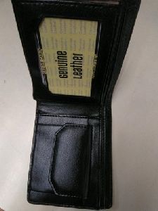 Mens Foldable Leather Wallet