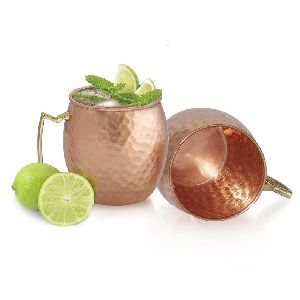 copper drinking cups