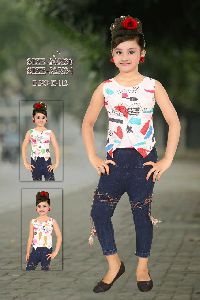 Girls Sleeveless Tops