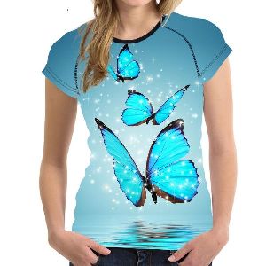 Ladies Printed T Shirts