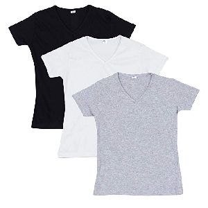 Women Plain T-Shirts
