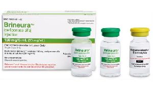 Brineura (cerliponase alfa) Injection, 150 mg/5 ml