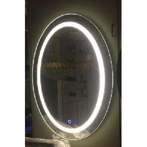 LED Sensor Oval Mirror Light
