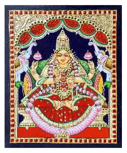 Tanjore Painting Goddess Lakshmi