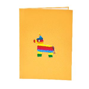 Piata Pop Up Greeting Card for Birthday Wishes