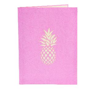 Pineapple Greeting Card For Retirement- Pink