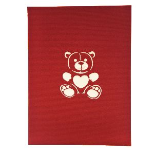 Soft Bear Love Card for Anniversary