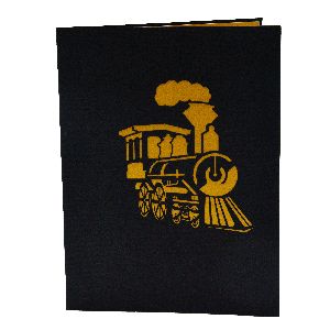Steam Train Greeting Card For Grandparents