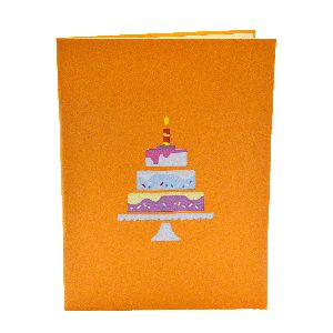 Two-tier Birthday Greeting Card For Teacher