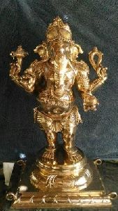 Bronze Golden Ganesha