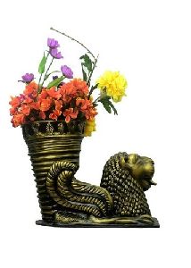 Frp Lion Shaped Flower Pot