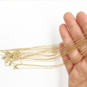 Long Cable Chain Necklace