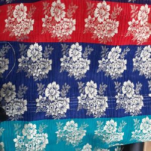 saree brocade polyester silk fabric