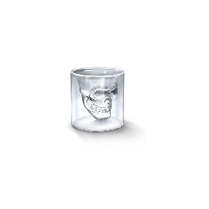 Fancy Design Crystall Skull Shot Glass
