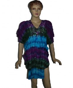 Summer Multicolour Ponchos For Women