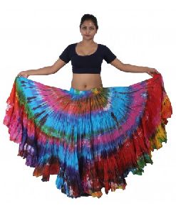 Ultra Gypsy Tribal Belly Dance Tie Dye Skirts
